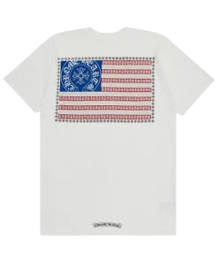 Chrome Hearts American Flag Dagger T Shirt