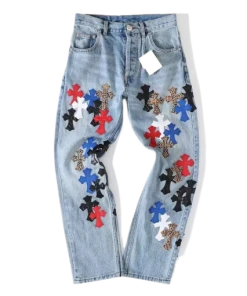 Chrome Style Levi’s Hearts Red Jeans