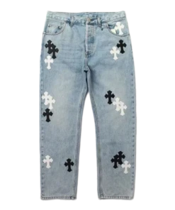 Chrome Hearts Vintage Aged Jeans